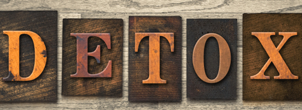 detox sign